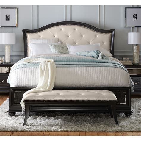 Shop by furniture assembly type. Marilyn Queen Bed - Ebony | American Signature Furniture