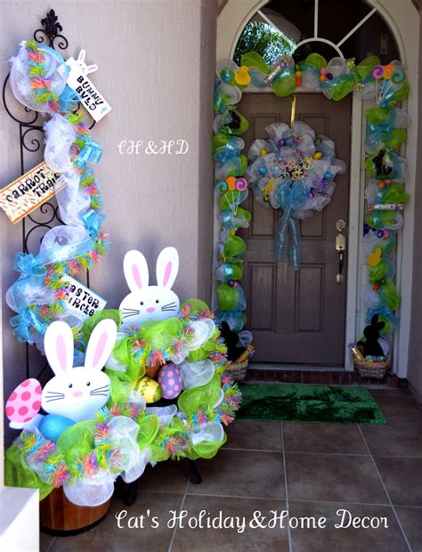 Easter porch decor ideas are my favorite outdoor decorations for easter. 29 Creative DIY Easter Decoration Ideas