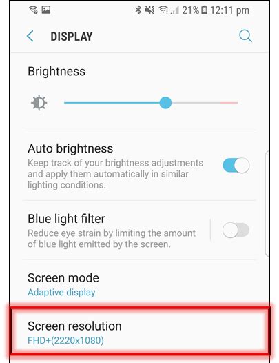 Samsung Galaxy Smartphone Change The Display Settings Samsung India