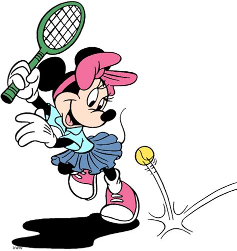 As a kid, one of my favourite activities used to be coloring pages. Disney Tennis and Badminton Clip Art | Disney Clip Art Galore