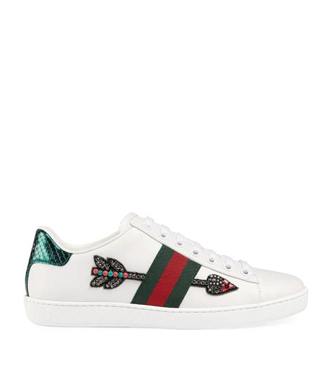 Gucci Ace Embroidered Sneakers Harrods Ae