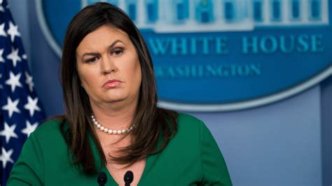 Opinion Sarah Huckabee Sanders Wants You To Know She Was Not