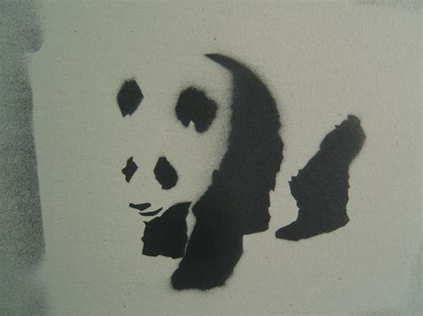 Panda Stencil By Vitzzz On Deviantart