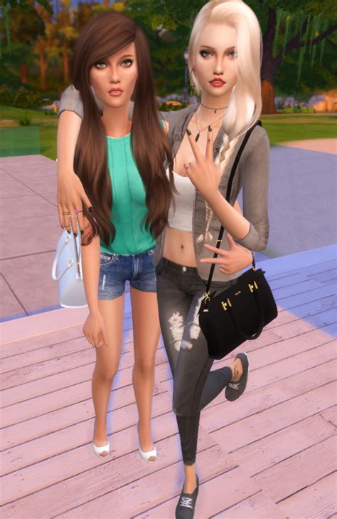 Best Friends Pose By Dreacia At My Fabulous Sims Sims 4 Updates