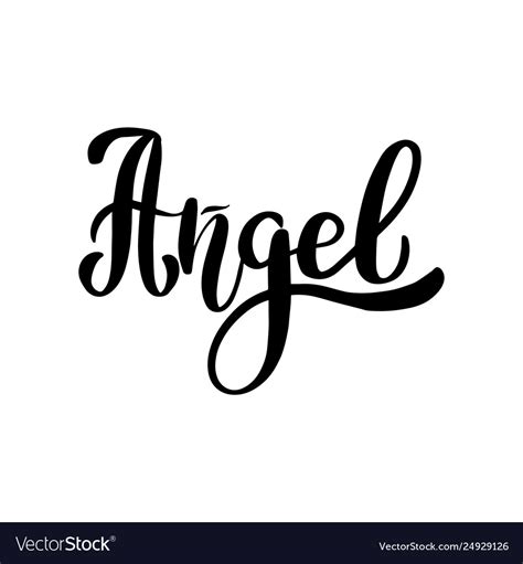 Angel In Letters