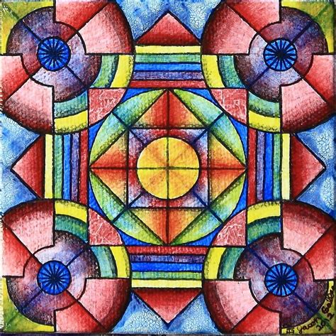 Geometric Symmetry 2 By Jason Galles Geometric Shapes Art Geometric Shapes Drawing