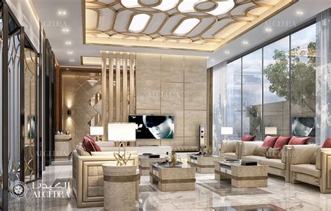 Modern Living Room Design In Dubai Algedra Design Archinect