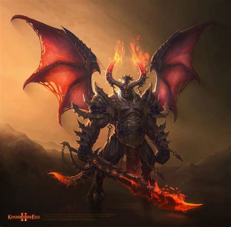 Demon By Gpzang Démon Fantasy Illustration Fantaisie Ange Dechu