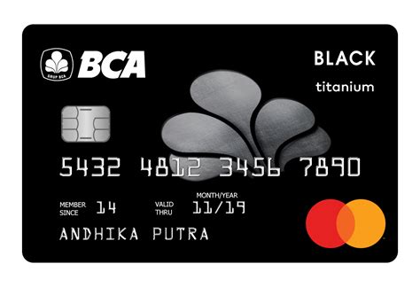 Bca Bca Mastercard Black