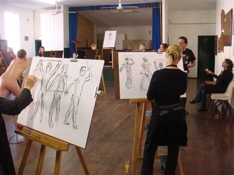Life Drawing Class Pic From Joan Geary Studio Journal Life