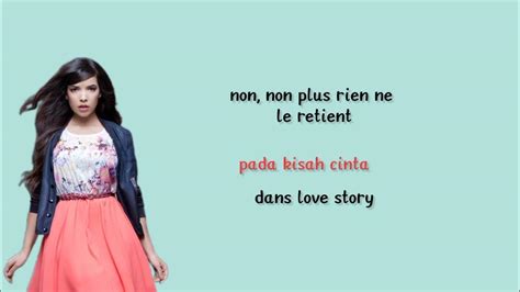 Indila Love Story Lirik Terjemahan Youtube