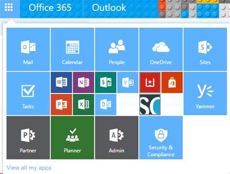 Move And Resize Office 365 Launcher Tiles