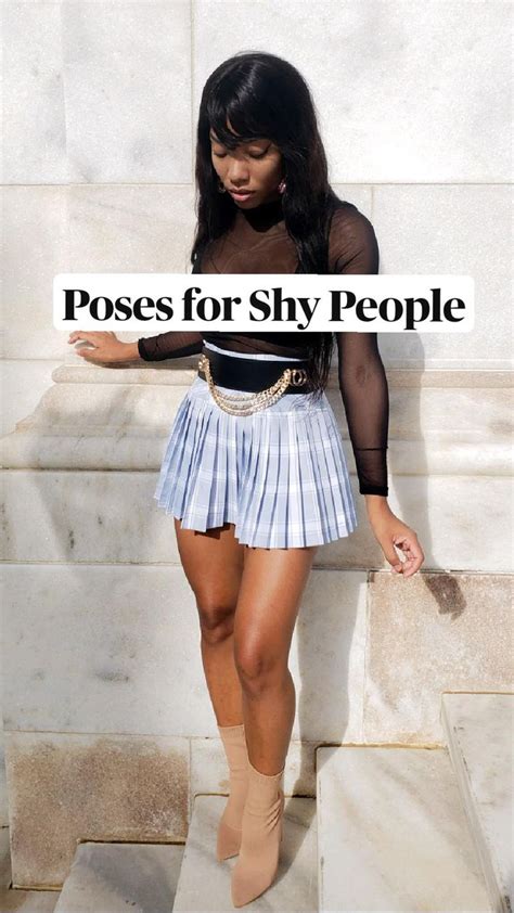 poses for shy people if you re shy or introverted for the camera here s some ideas fashion