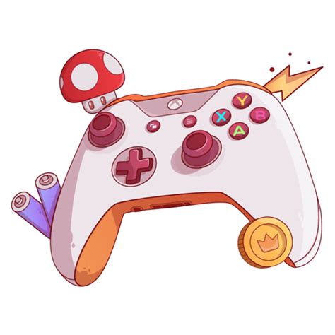 Game Controller Cartoon Just Stickers Just Stickers