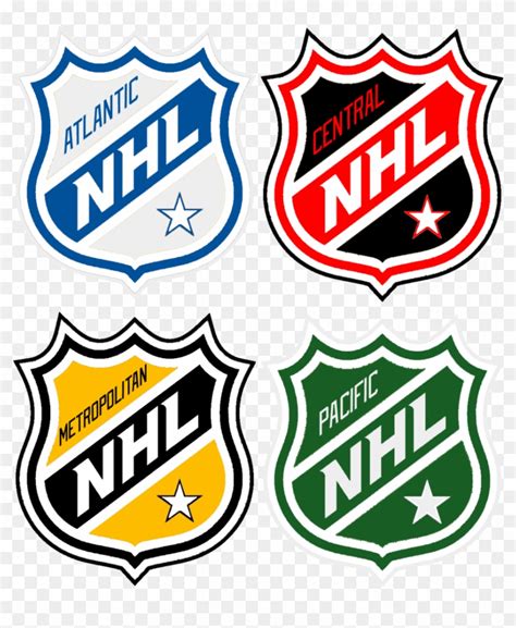 Nhl All Star Four Teams Logos Nhl Hd Png Download