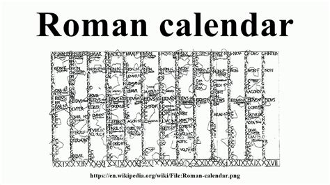 25 Unique Roman Calendar Months Free Design
