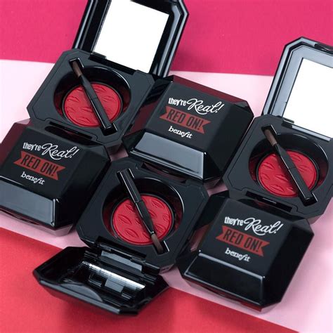 benefit cosmetics launched a gorgeous matte red lipstick just in time for the holidays red