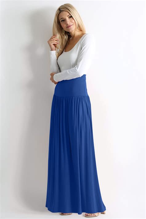 Simlu Simlu Womens Long Maxi Skirt With Pockets Reg And Plus Size