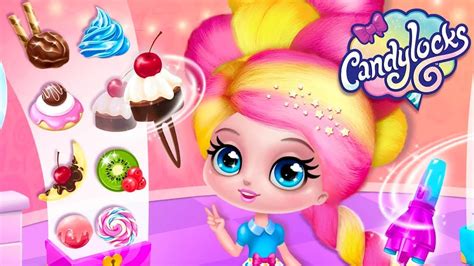 Candylocks Hair Salon Style Cotton Candy Hair Android Gameplay