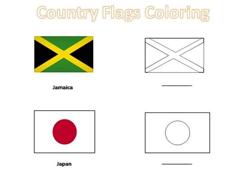 Flags Of The World Coloring Pages Free Home Design Ideas