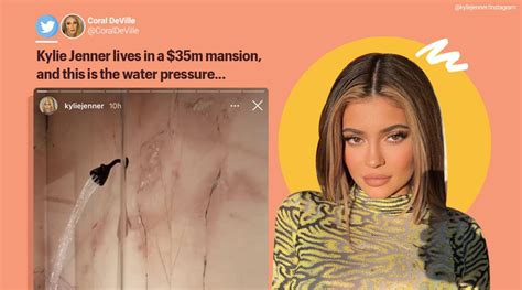 Netizens Mock Kylie Jenners ‘weak Shower Trending News The Indian