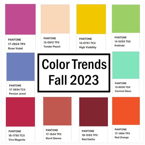 Color Palette Trends 2024 Esther Kiersten