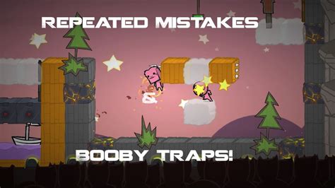 Repeated Mistakes Booby Traps BattleBlock Theatre W Spunkly Games YouTube