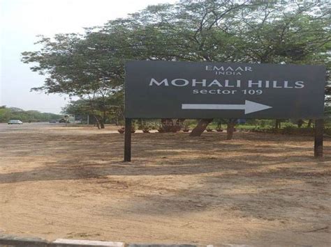 Emaar Mohali Hills In Sector 109 Mohali Price Brochure Floor Plan