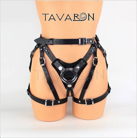 Leather Strapon Harness Strap On Harness Pegging Harness Etsy