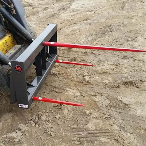 Ua Made The Usa Hd Skid Steer Hay Bale Attachment With 49 Spears