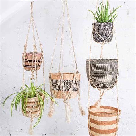 The Best Stylish Indoor Macrame Plant Hangers Interior Designs