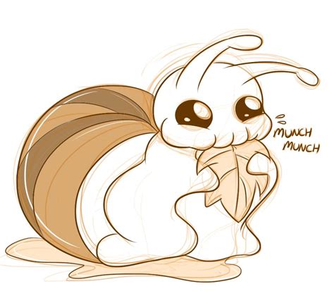 Daily Sketch Cute Snail