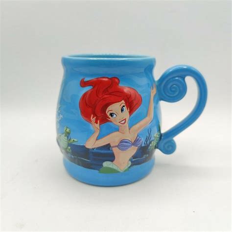 Disney Dining Ariel Little Mermaid Coffee Mug Cup Disney Parks