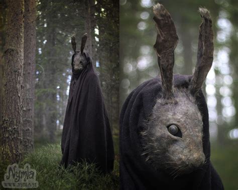 Creepy Rabbit Mask For Sale On Etsy By Nymla Cosplay Costume Larp Lrp