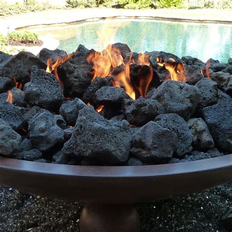 Fire Pit Lava Rock Perfect For Any Outdoor Fire Bowl Or Fire Pit