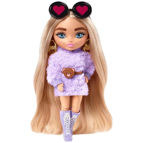 barbie extra minis doll in fluffy purple fashion ubicaciondepersonas cdmx gob mx