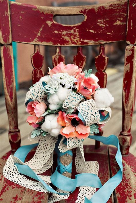Wedding Trends Rustic Vintage Wedding Bouquets Belle