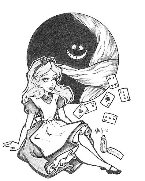 Pin By Anne Dennis On Nieuwe Kleurplaten Alice In Wonderland Coloring Pictures Character Art