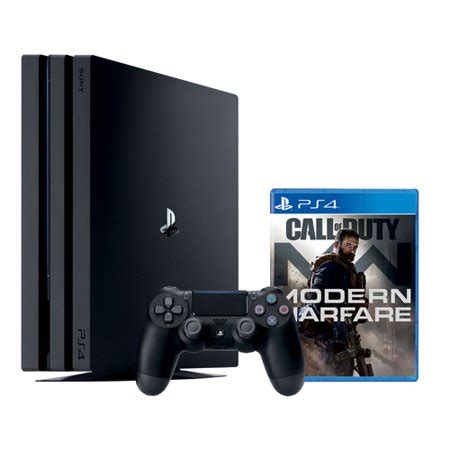 Walmart is guaranteeing ps4 orders placed today arrive in time for christmas. PS4 Pro 1TB Console - Call of Duty Modern Warfare Bundle ...