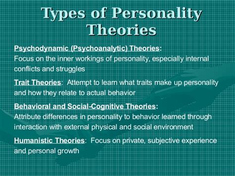 Exploring The Many Psychology Theories Of Personality