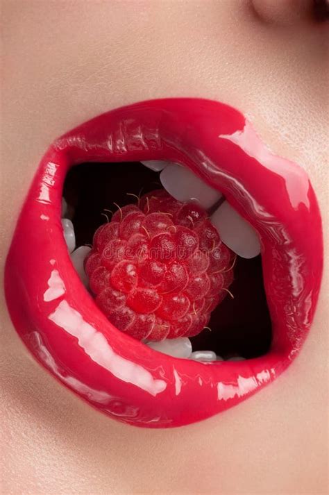 beautiful red lips stock image image of lips cute 62742441