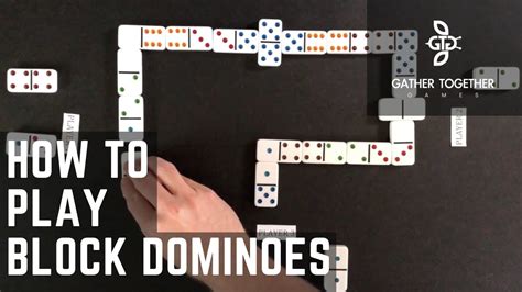 How To Play Dominoes Block Youtube