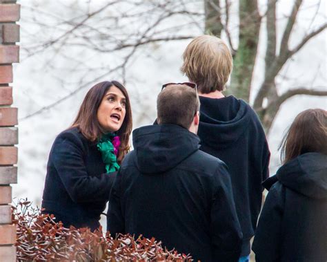 Check spelling or type a new query. SALMA HAYEK at Drunk Parents Set in New York 01/26/2016 ...