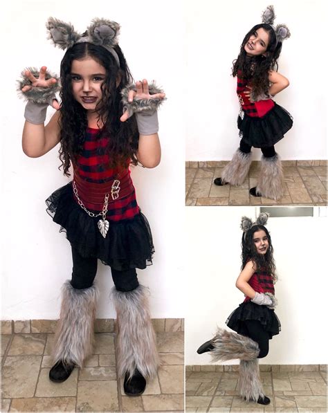 Pin By Jessica Brunson On Home Decor Ideas Halloween Costumes For Girls Wolf Halloween