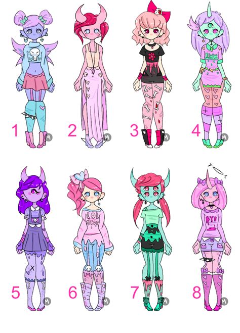Monster Girls Adopt 42 Closed By Flutter Mill Cute Drawings Art