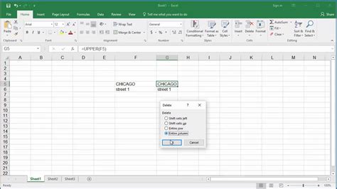 How To Convert Text Data To All Upper Or Lower Case Characters In Excel