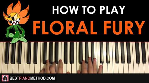 How To Play Cuphead Floral Fury Piano Tutorial Lesson Youtube