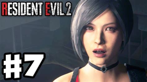 Resident Evil 2 Remake Gameplay Walkthrough Part 7 Playing As Ada