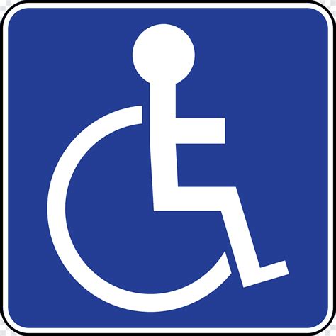Señalización Pwd Permiso De Estacionamiento Para Discapacitados Señal