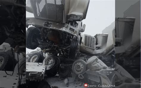 Wyoming Highway Patrol Works Weather Related 100 Car Pileup 3 Dead